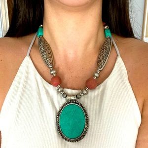 Statement necklace from uruguay